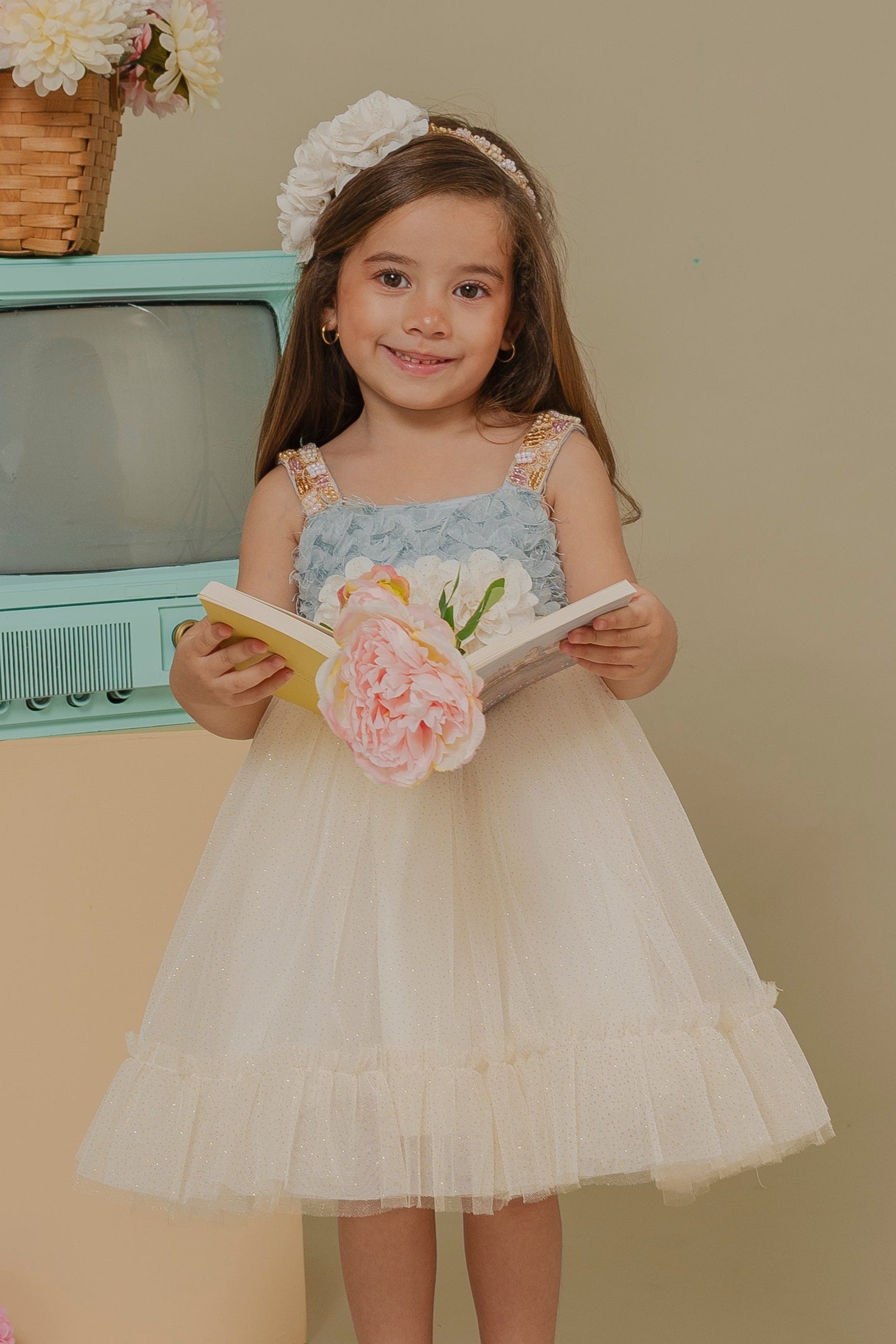 GIRL´BLUE DRESS ALAS