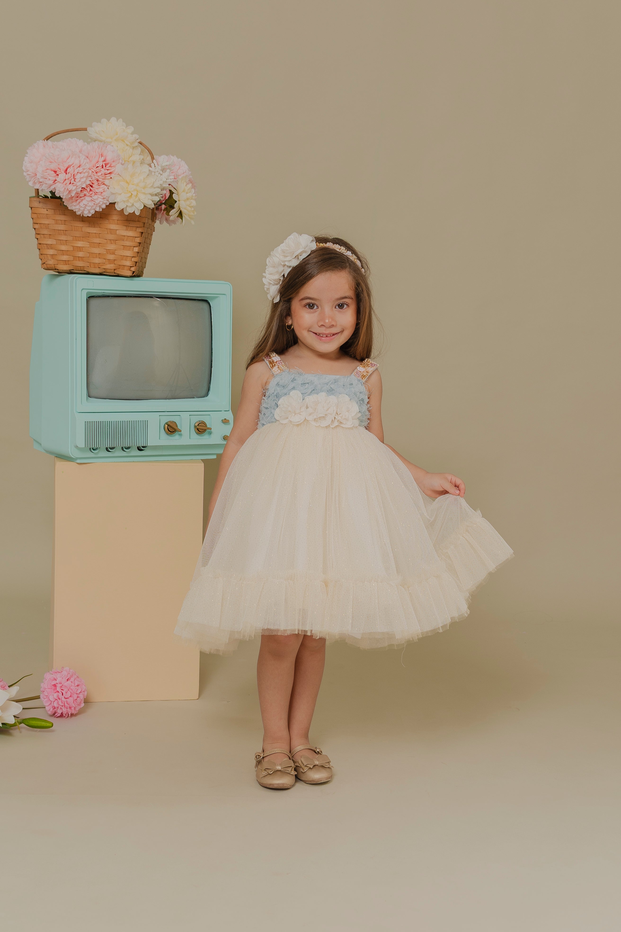 GIRL´BLUE DRESS ALAS