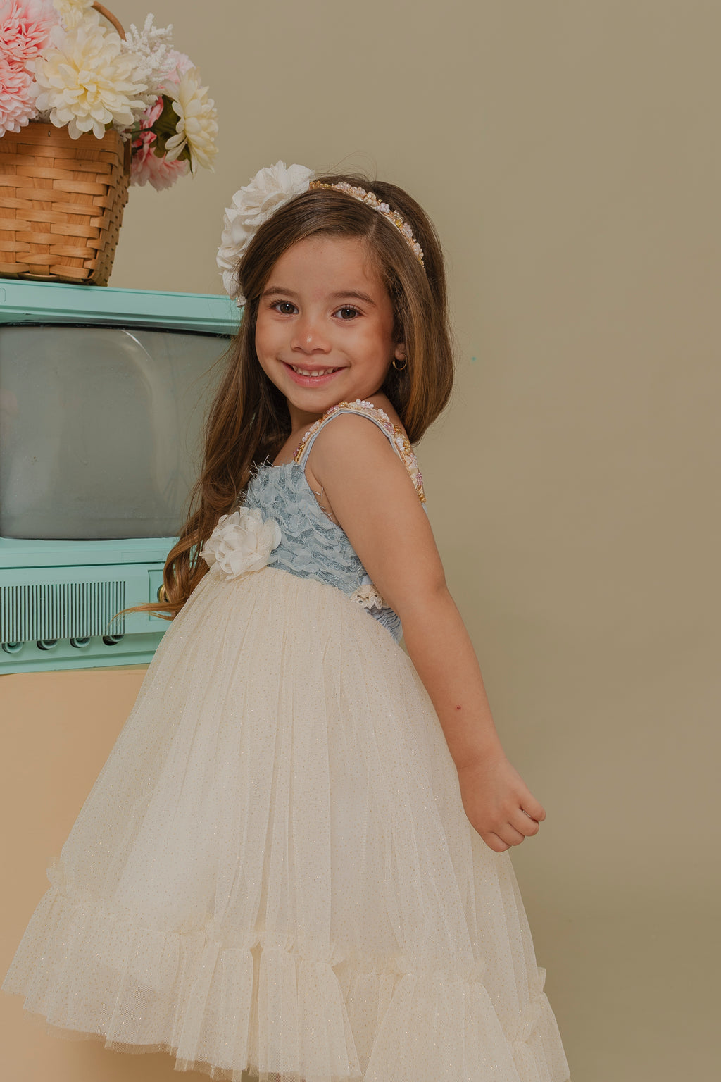 GIRL´BLUE DRESS ALAS