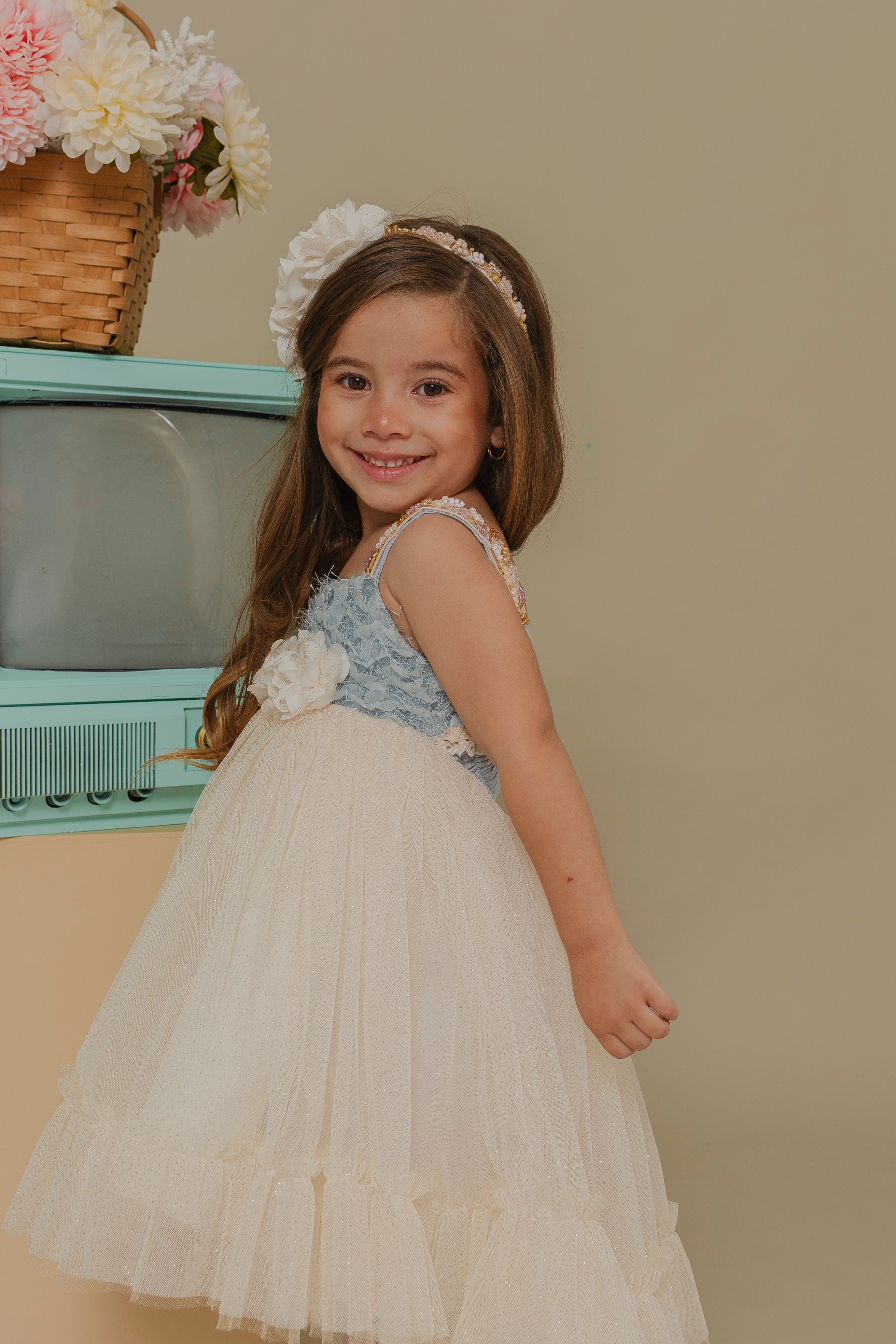GIRL´BLUE DRESS ALAS
