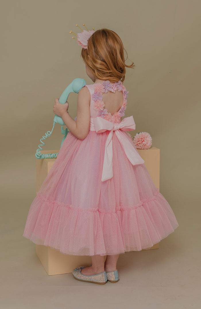 Vestido Para niña Anastasia Lila  (PRE-ORDEN - ENTREGA EN 15 DÍAS)