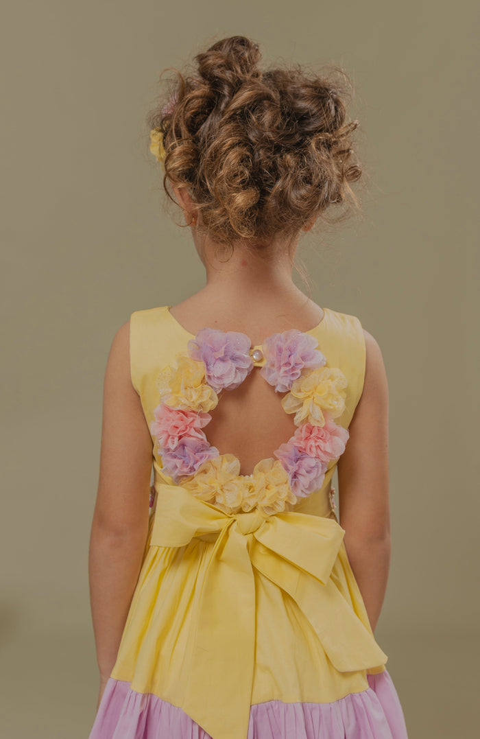Vestido Para niña Aventura Amarillo
