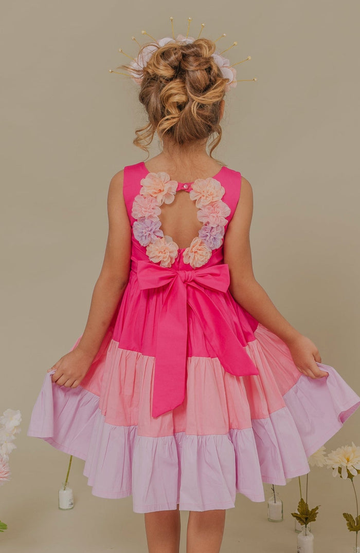 Vestido Para niña Aventura Rosa