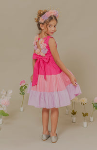 Vestido Para niña Aventura Rosa