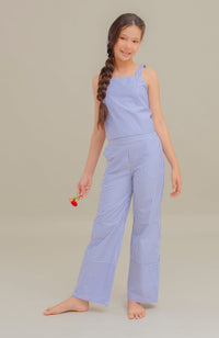 Conjunto Para Niña pantalon Calido Azul