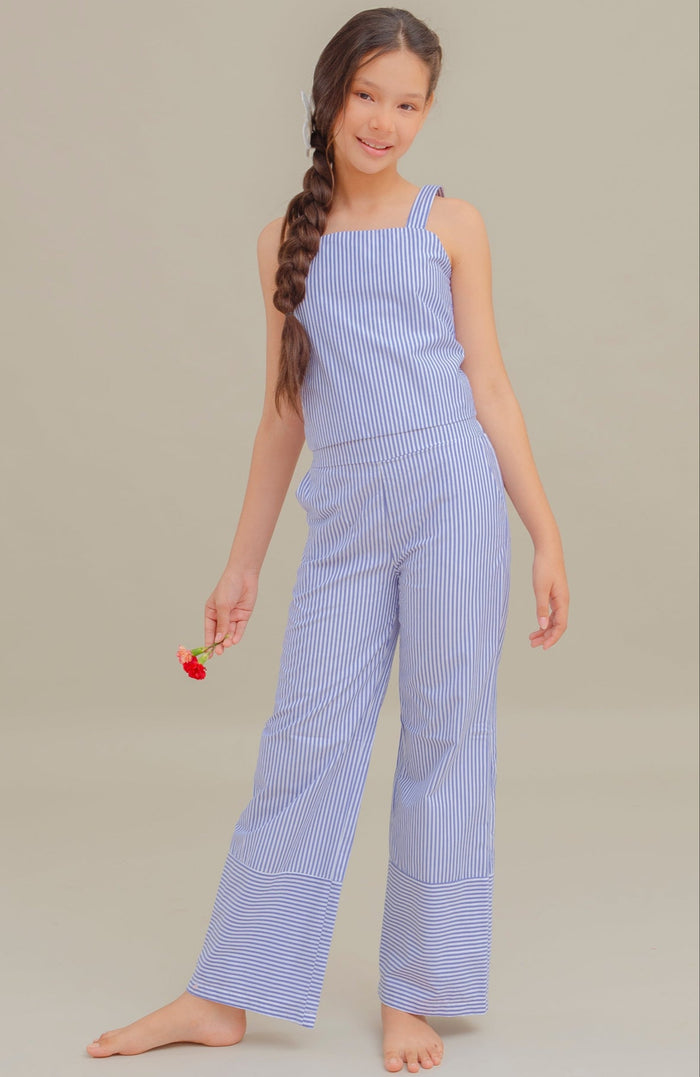 Conjunto Para Niña pantalon Regina Azul