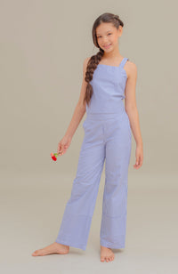 Conjunto Para Niña pantalon Calido Azul