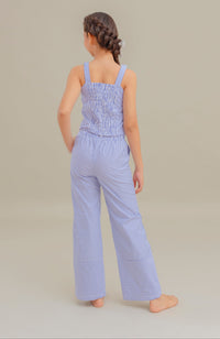Conjunto Para Niña pantalon Calido Azul