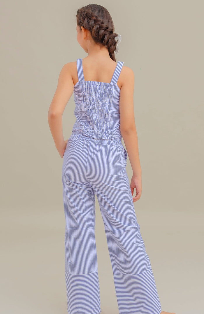 Conjunto Para Niña pantalon Regina Azul