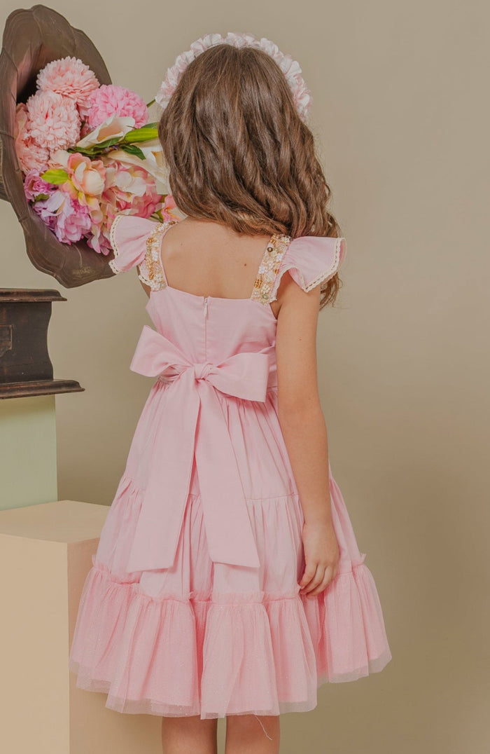 Vestido Para niña Camino Rosa