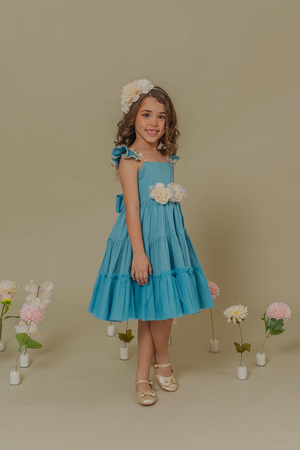 GIRL´BLUE DRESS CAMINO