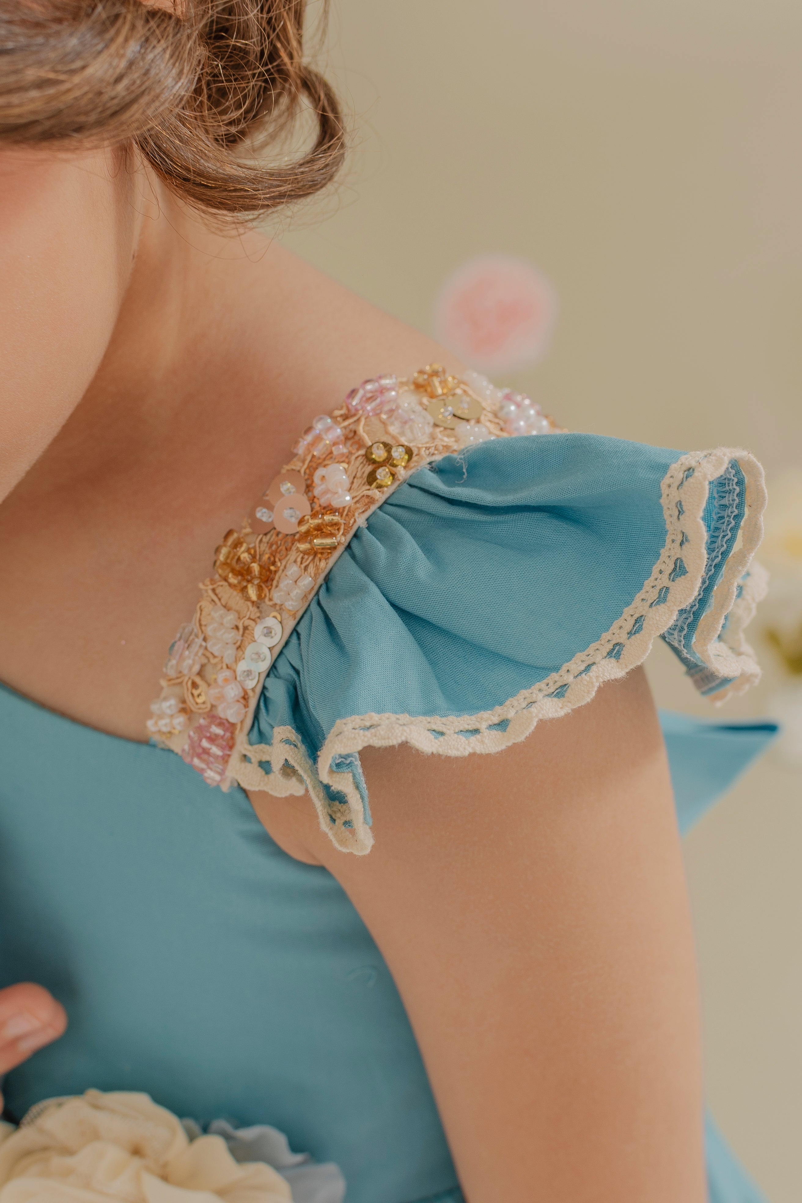 GIRL´BLUE DRESS CAMINO