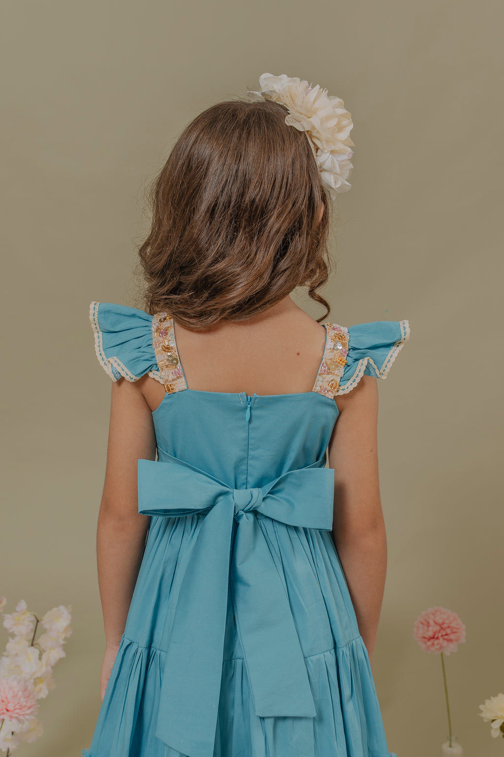 GIRL´BLUE DRESS CAMINO