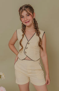 Conjunto Para Niña Short Cumbres