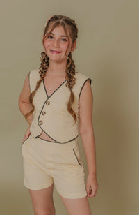 Conjunto Para Niña Short Cumbres