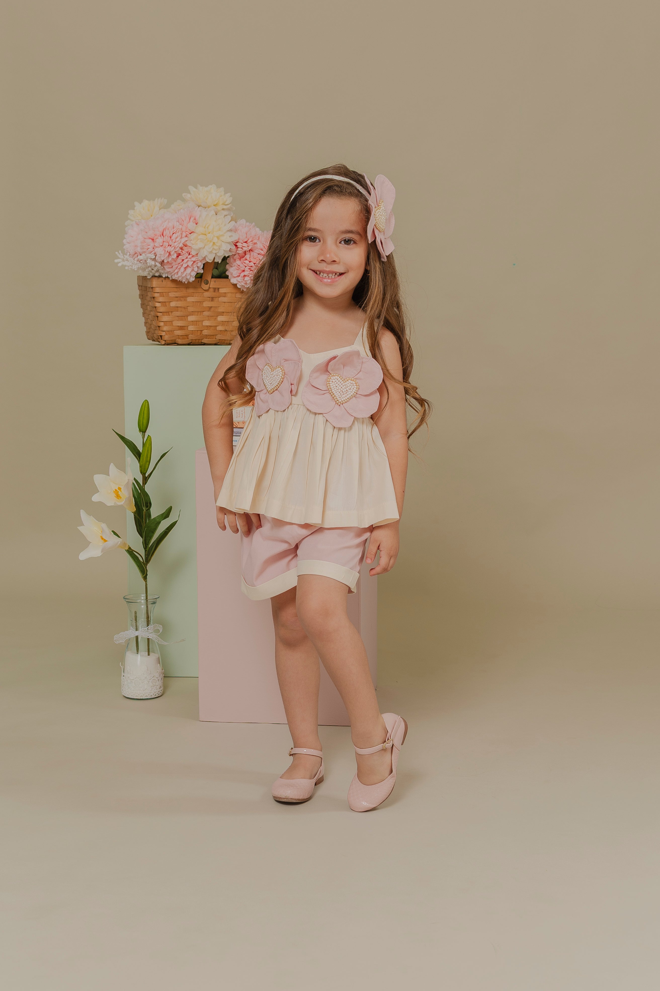 GIRL´PINK OUTFIT SET ECOS
