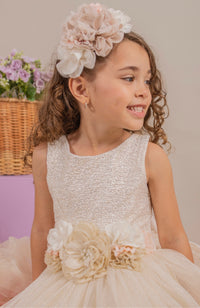 Vestido para Niña Soy Esencia - Beige