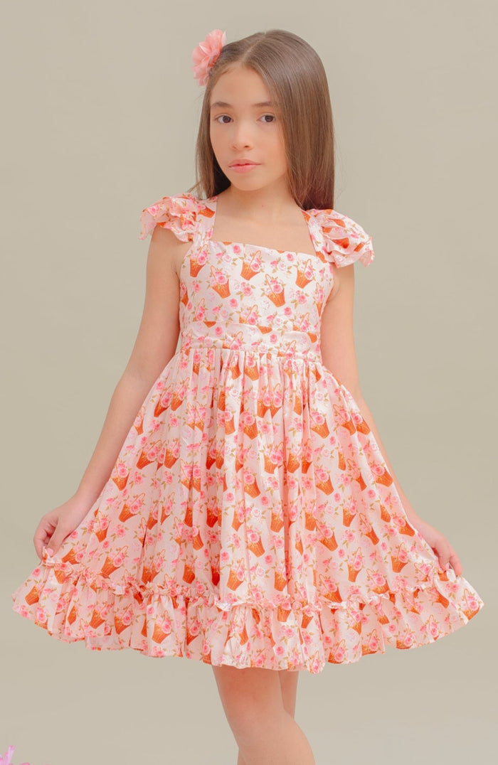 Vestido Para Niña Florida
