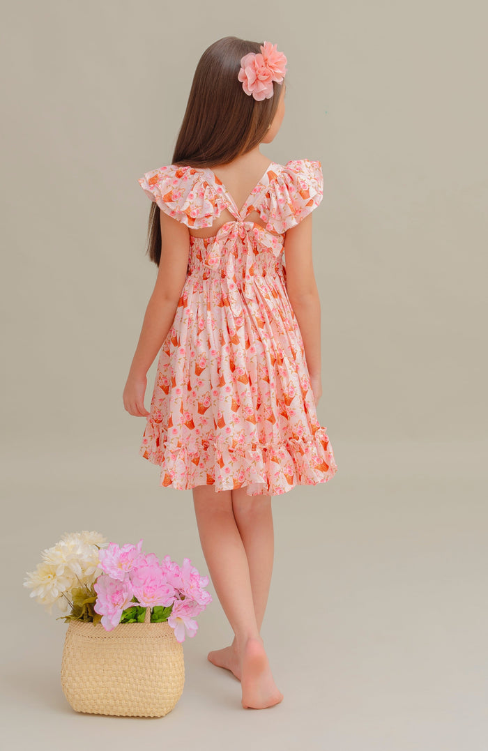 Vestido Para Niña Florida