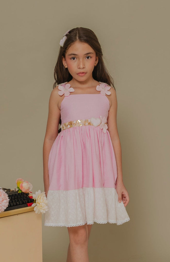 Vestido Para niña Inocencia  (PRE-ORDEN - ENTREGA EN 15 DÍAS)