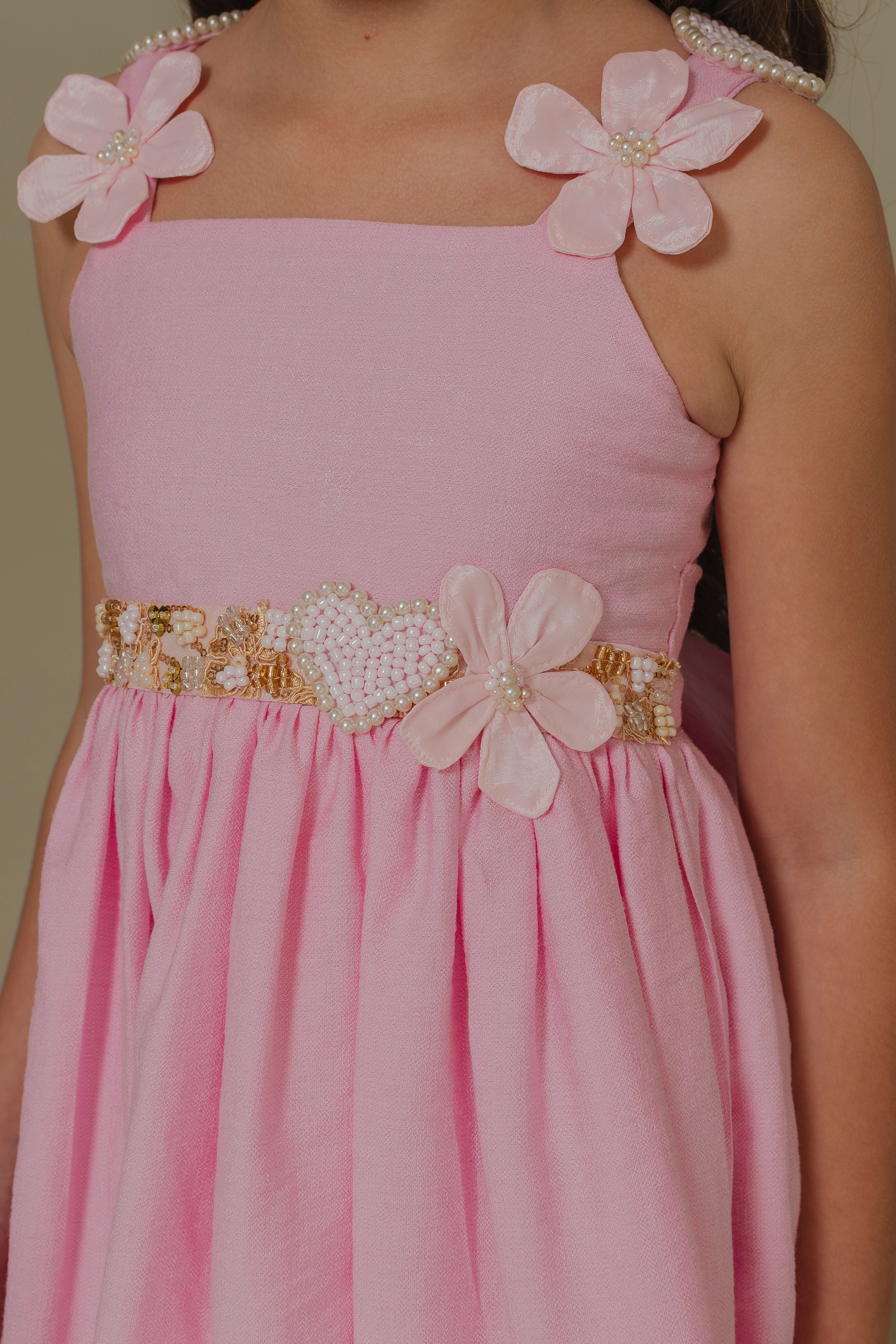 PINK GIRLS DRESS INOCENCIA