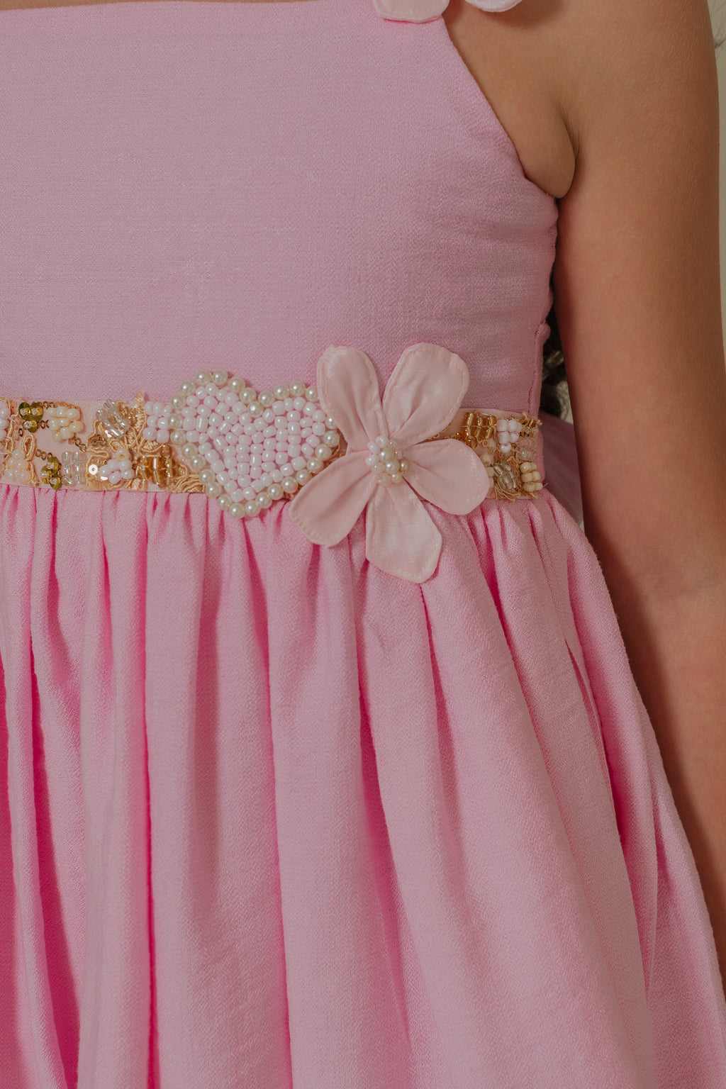 PINK GIRLS DRESS INOCENCIA