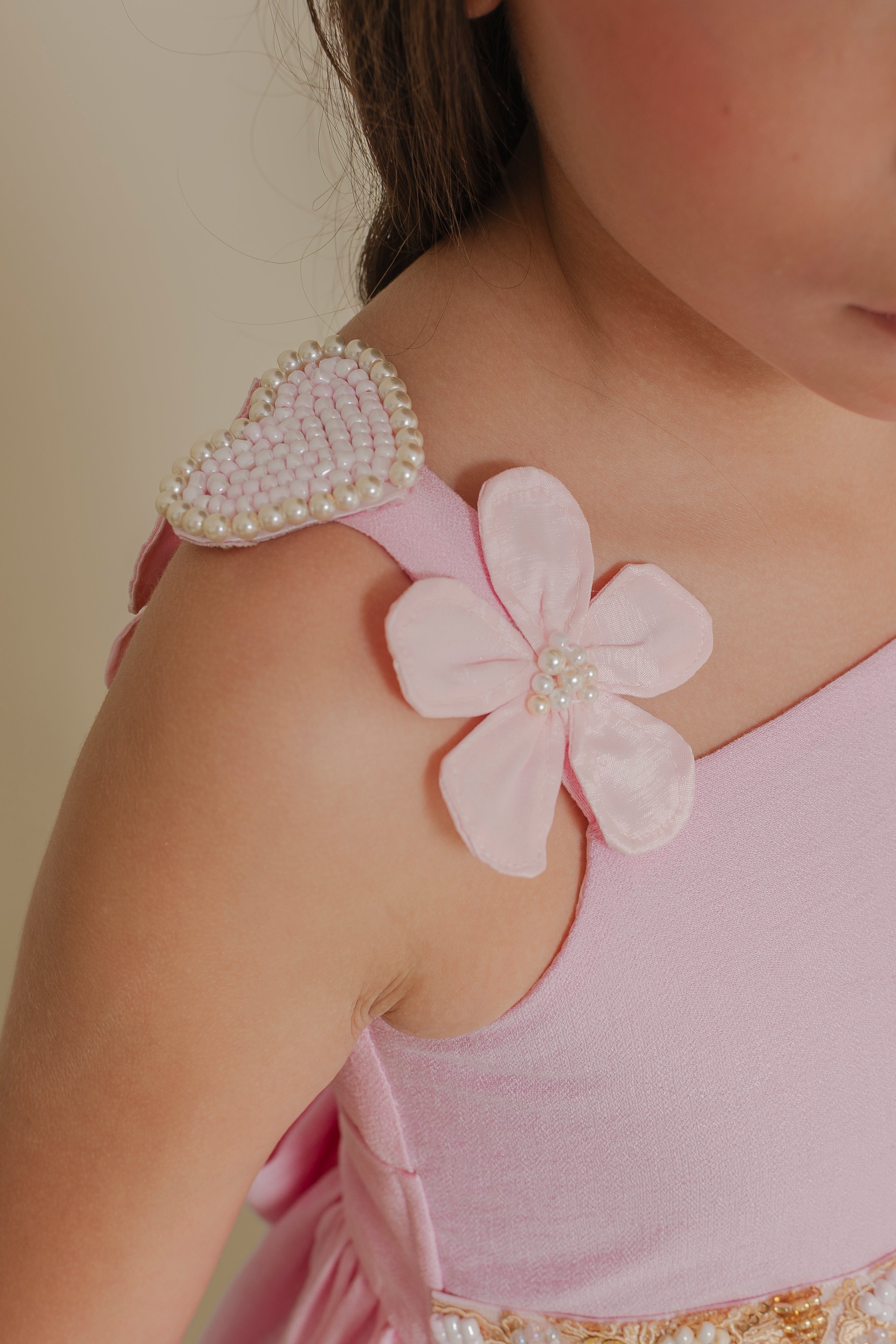 PINK GIRLS DRESS INOCENCIA