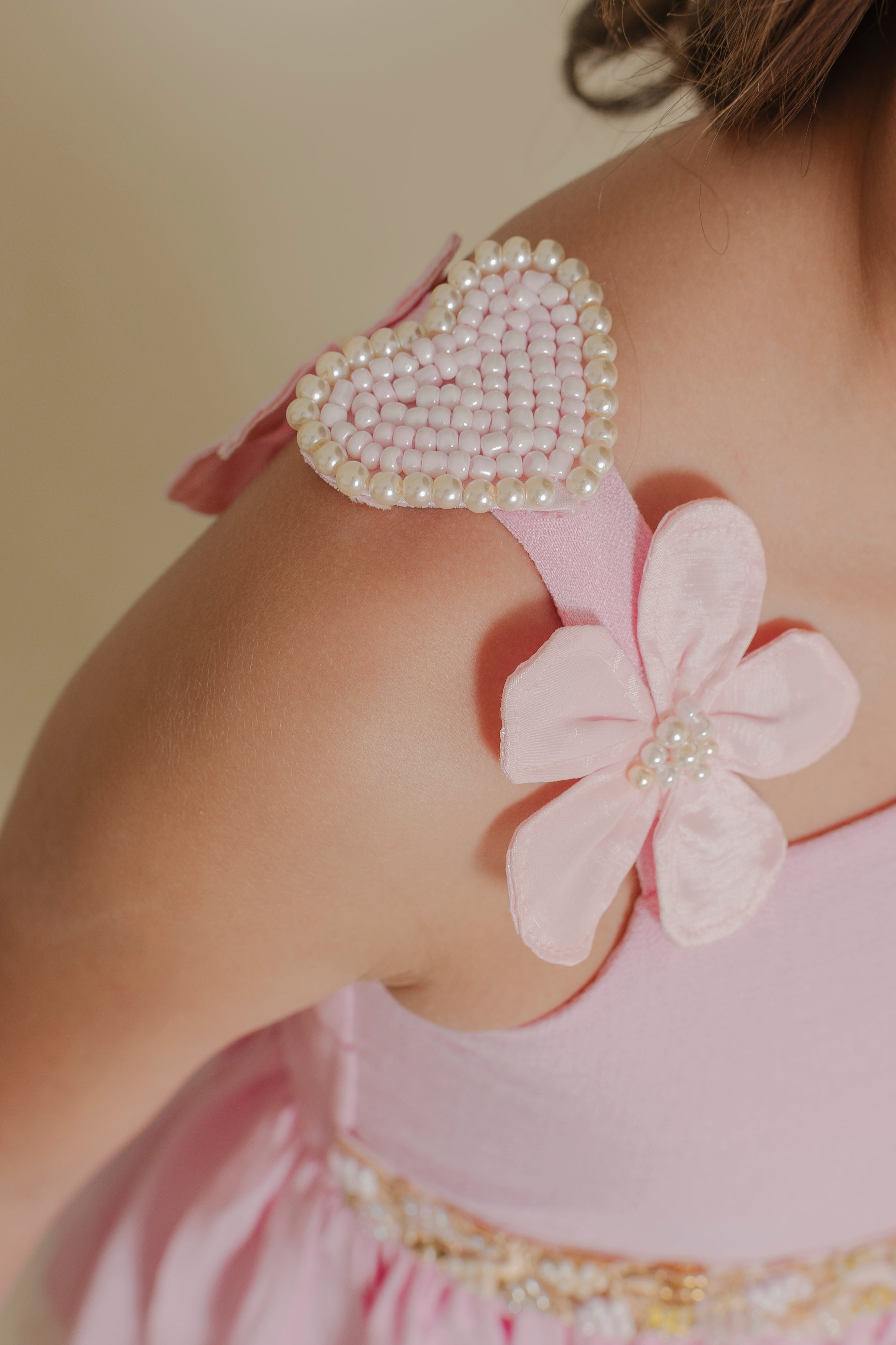 PINK GIRLS DRESS INOCENCIA