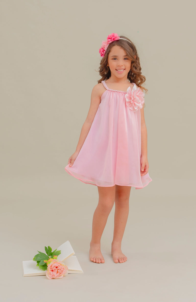 Vestido Para Bebita Melisas Rosa