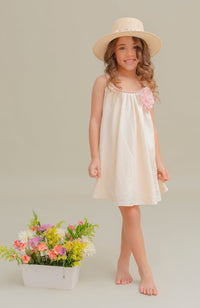 Vestido Para Bebita Melisas Beige