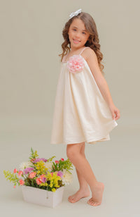 Vestido Para Bebita Melisas Beige