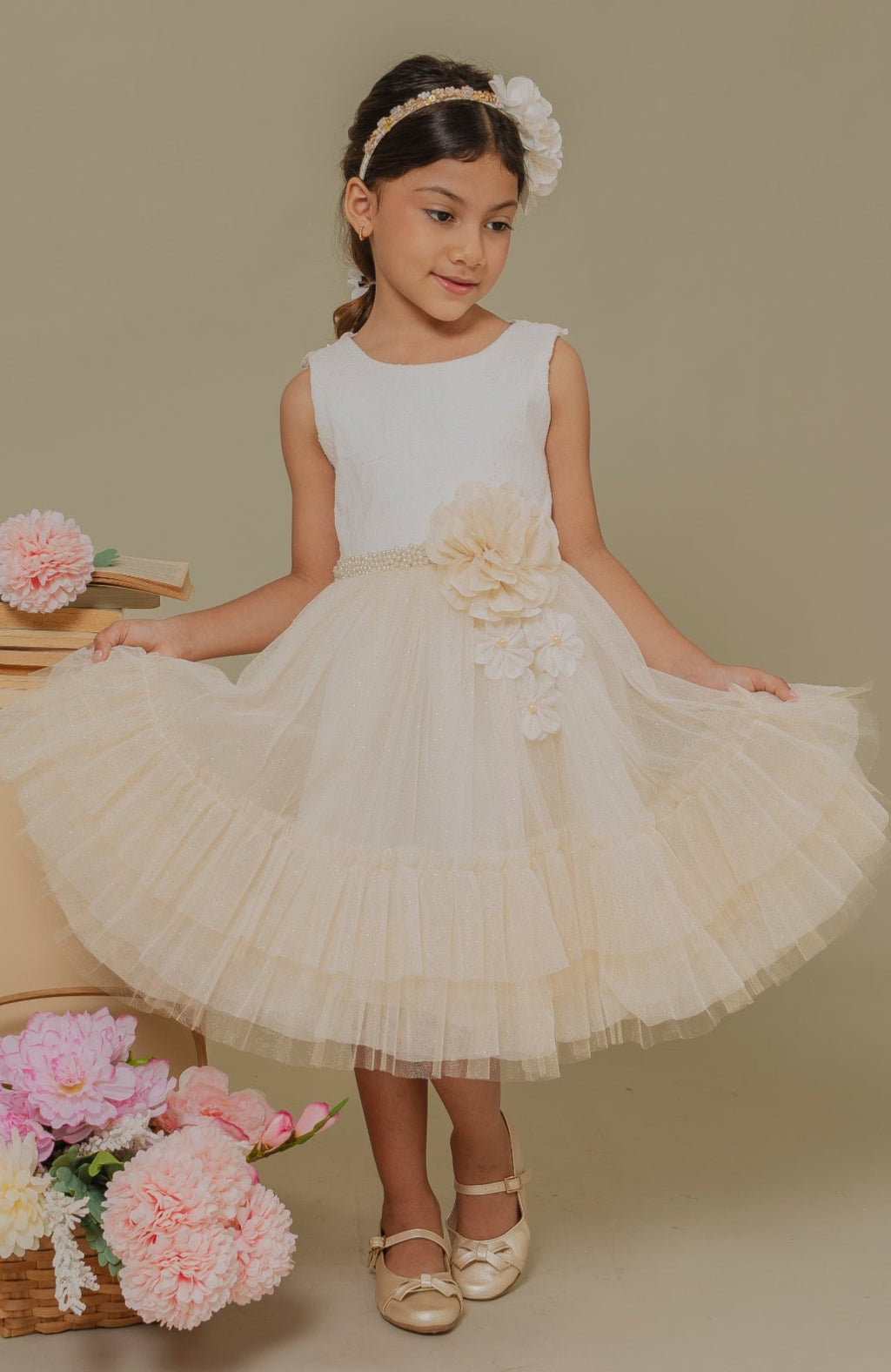Vestido Para Niña Mensaje