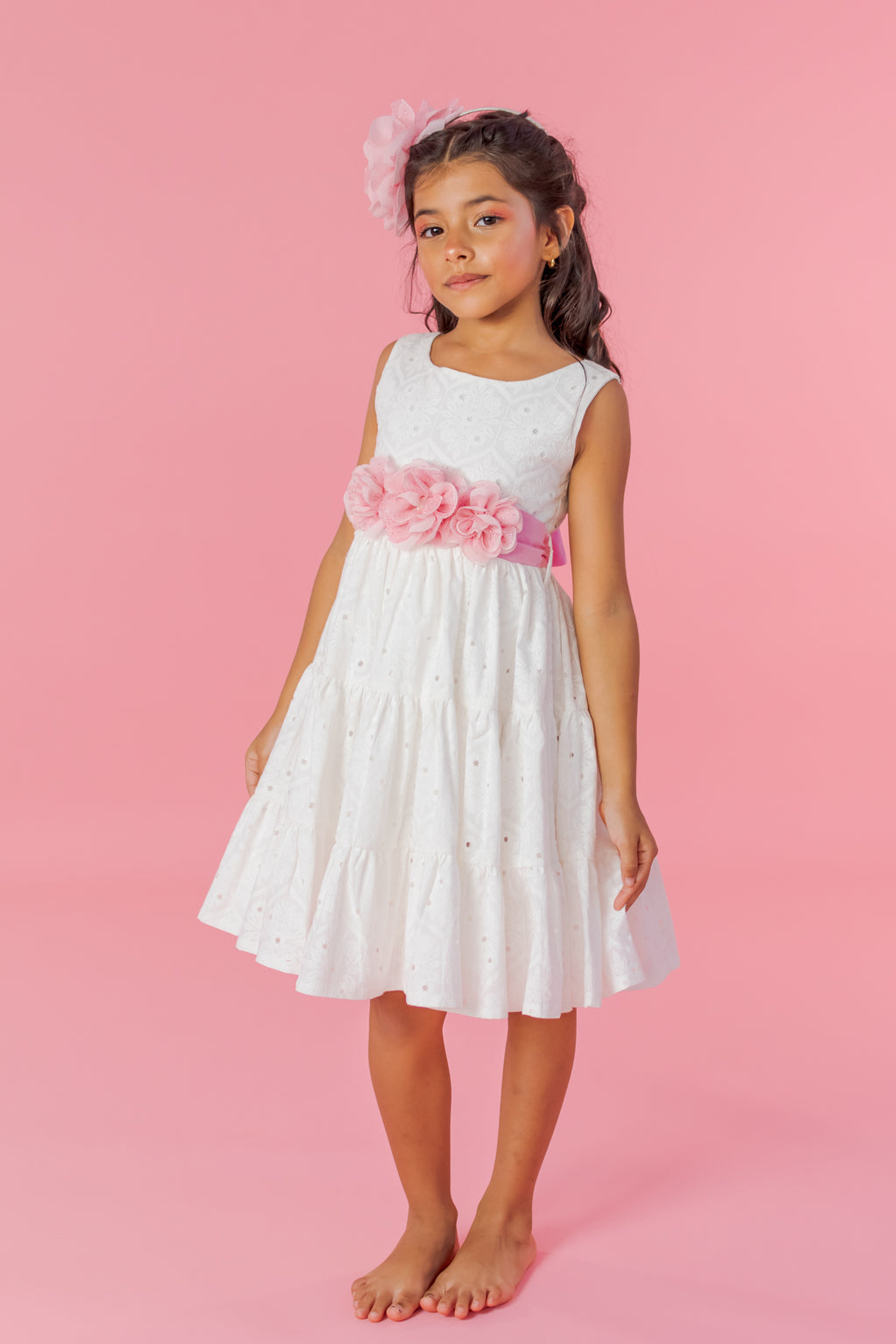 GIRL´ WHITE DRESS PROVIDENCIA