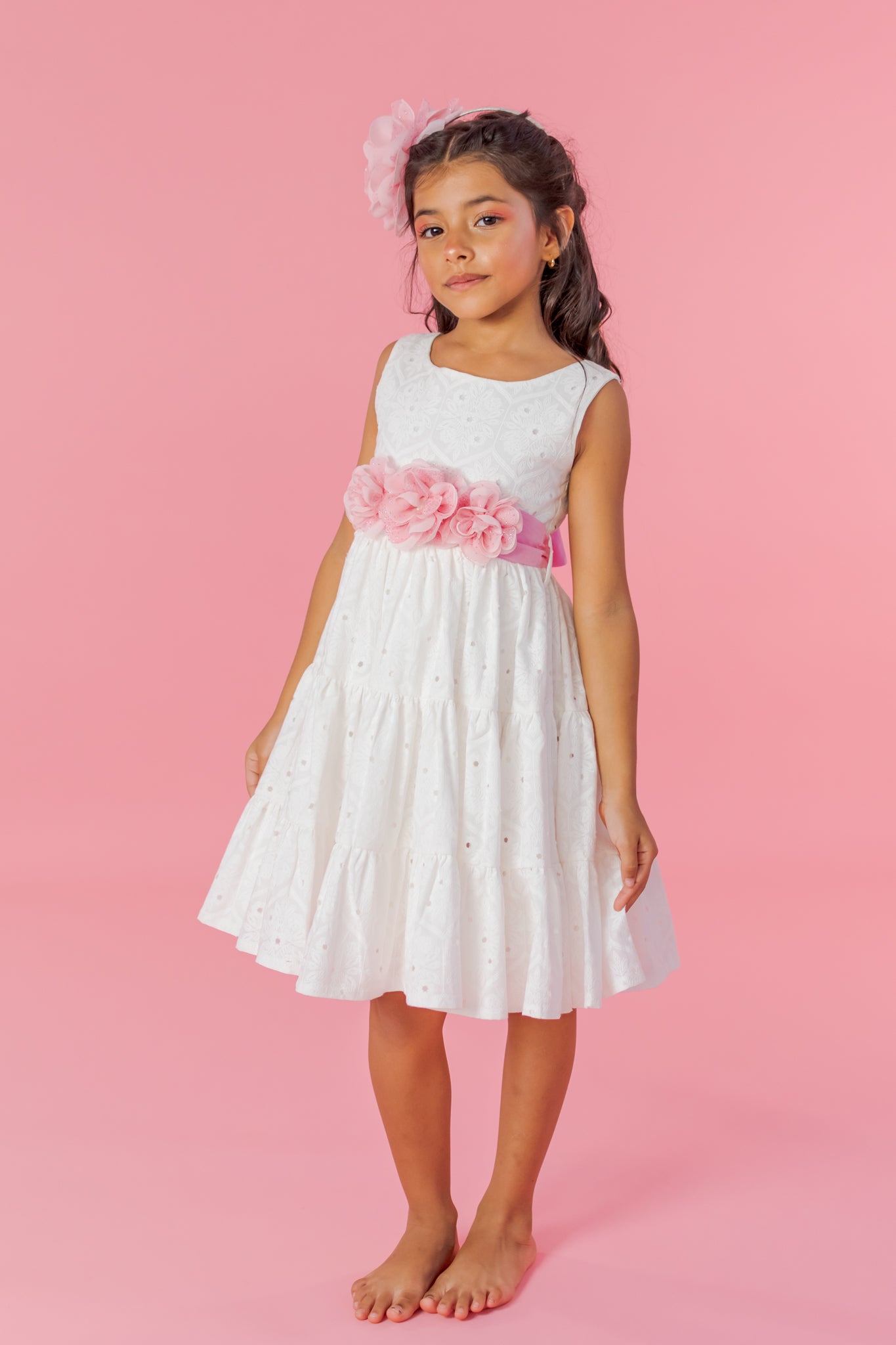 GIRL´ WHITE DRESS PROVIDENCIA