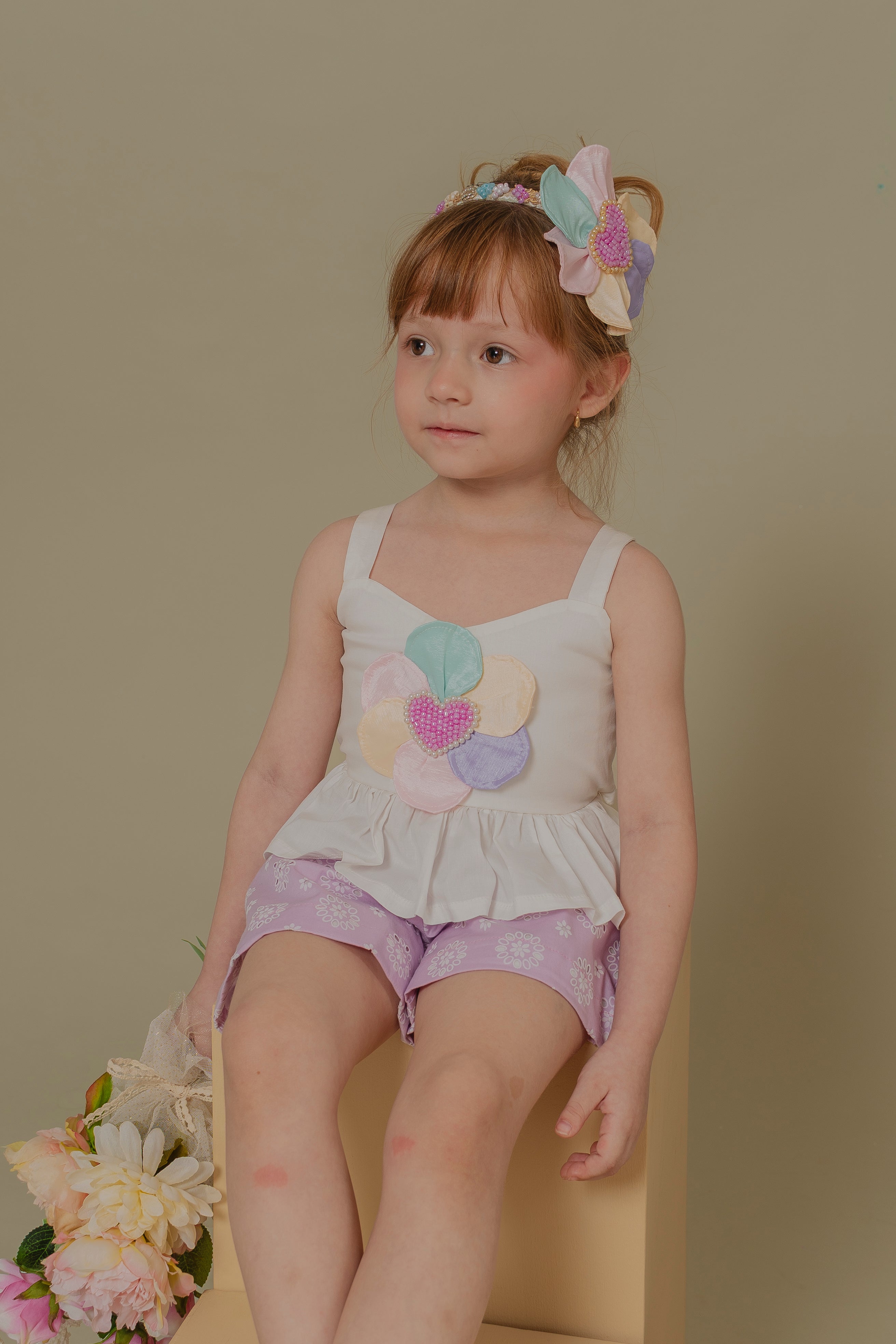 GIRL´LILAC OUTFIT SET "RITMO"