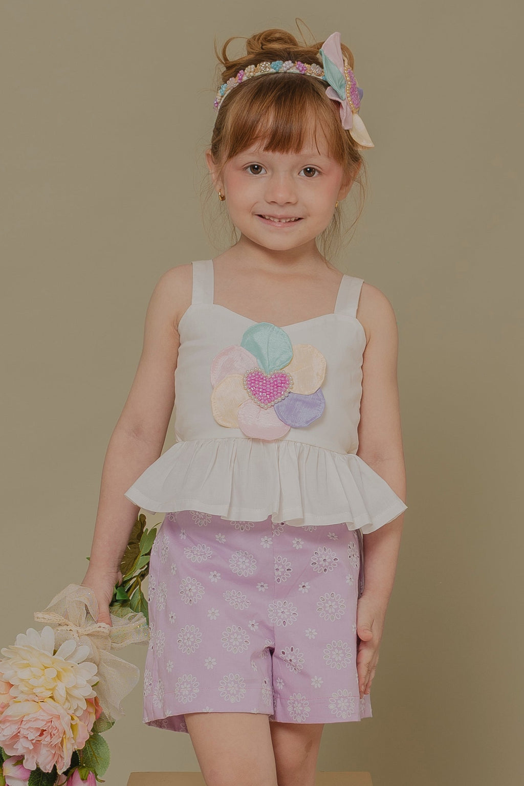 GIRL´LILAC OUTFIT SET "RITMO"