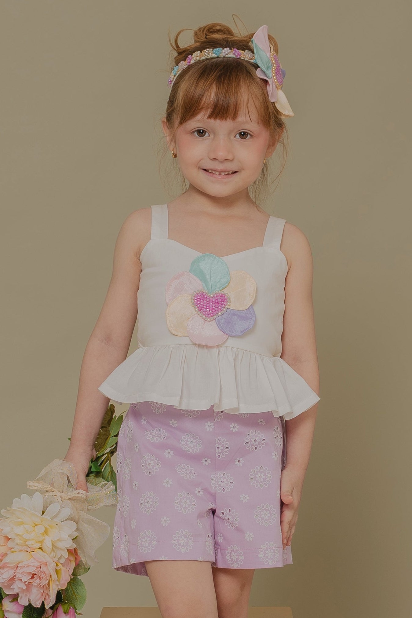 GIRL´LILAC OUTFIT SET "RITMO"