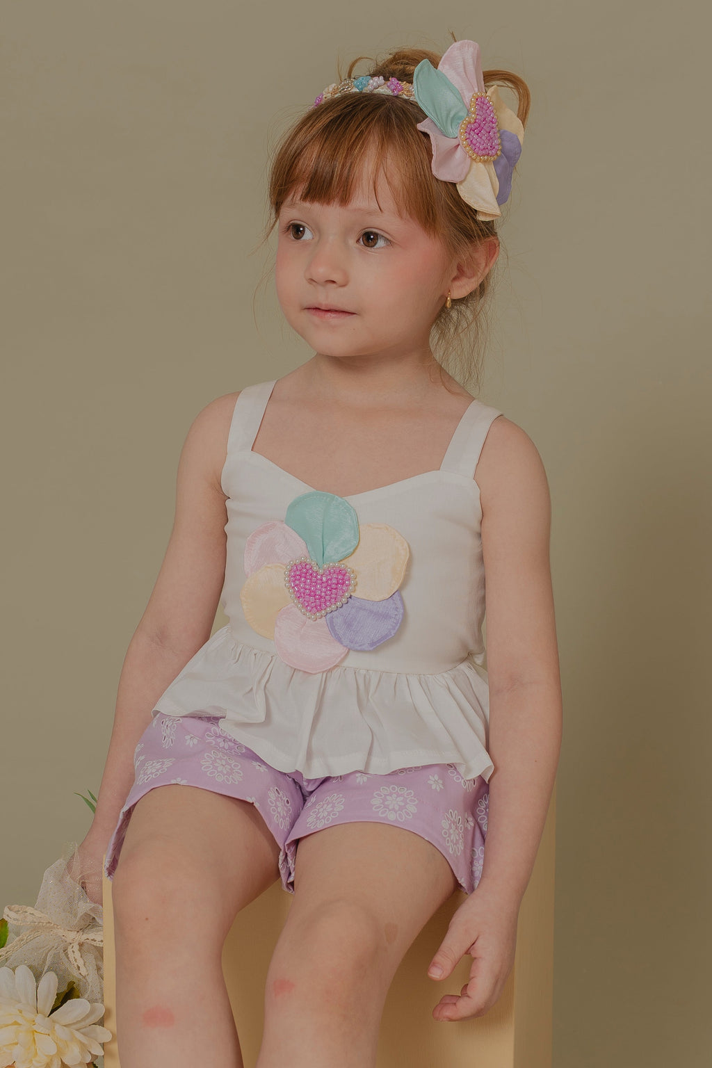 GIRL´LILAC OUTFIT SET "RITMO"