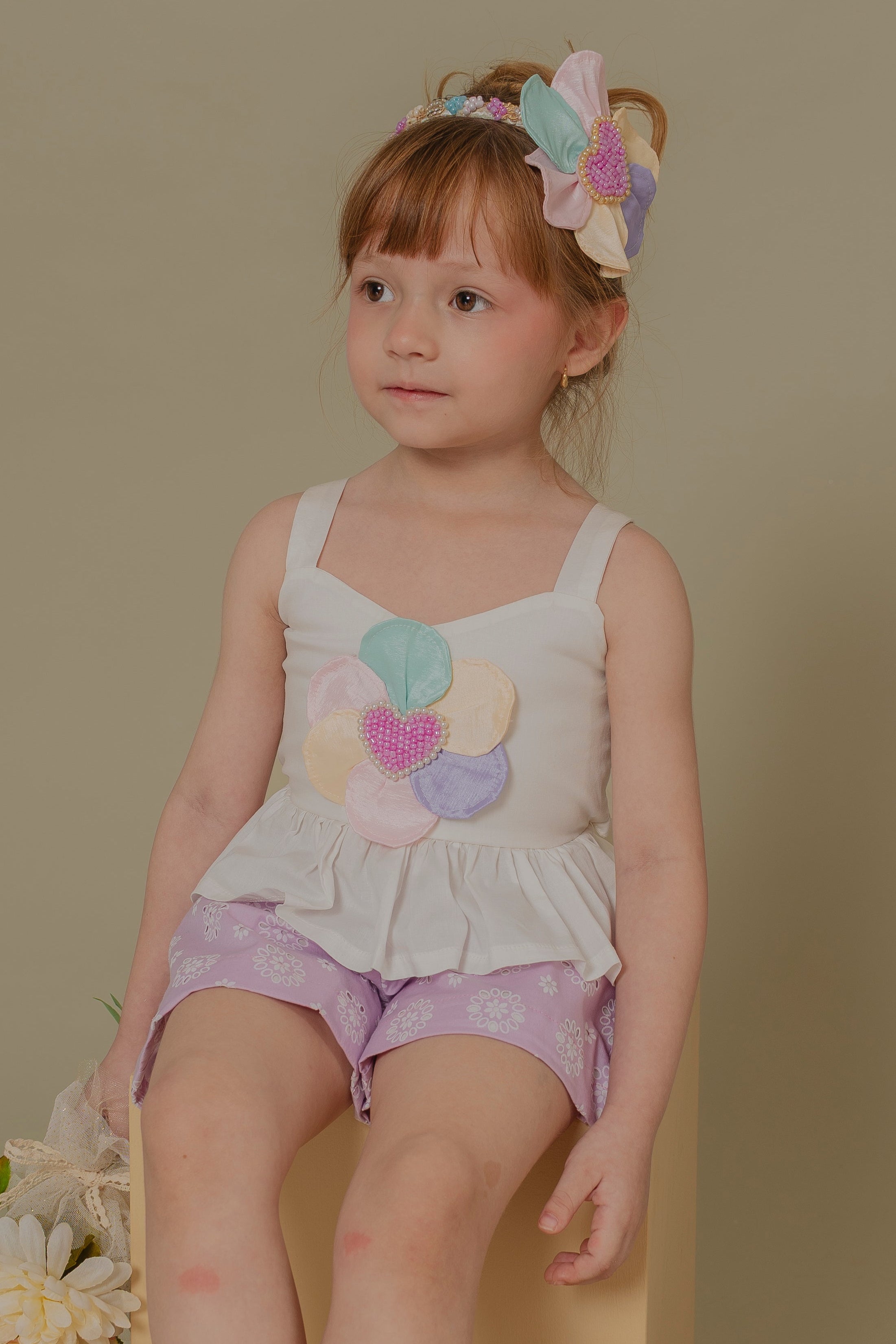 GIRL´LILAC OUTFIT SET "RITMO"