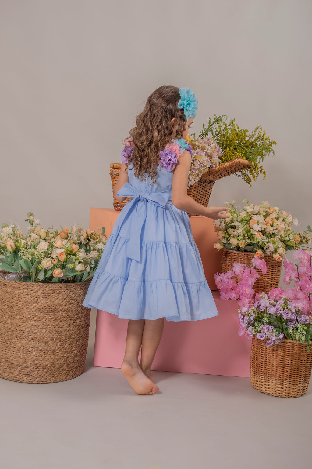 GIRL´BLUE DRESS "BONDAD"