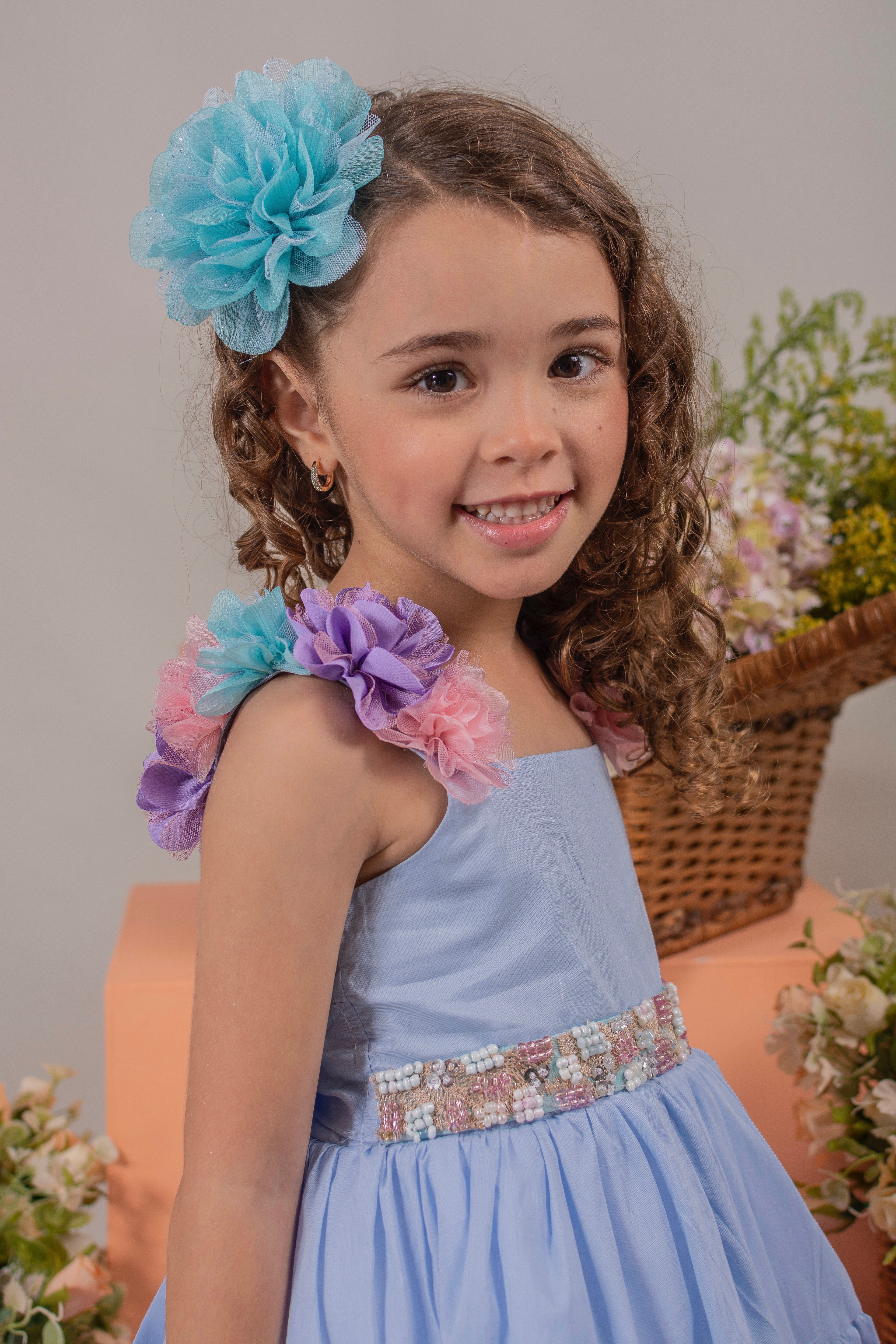 GIRL´BLUE DRESS "BONDAD"