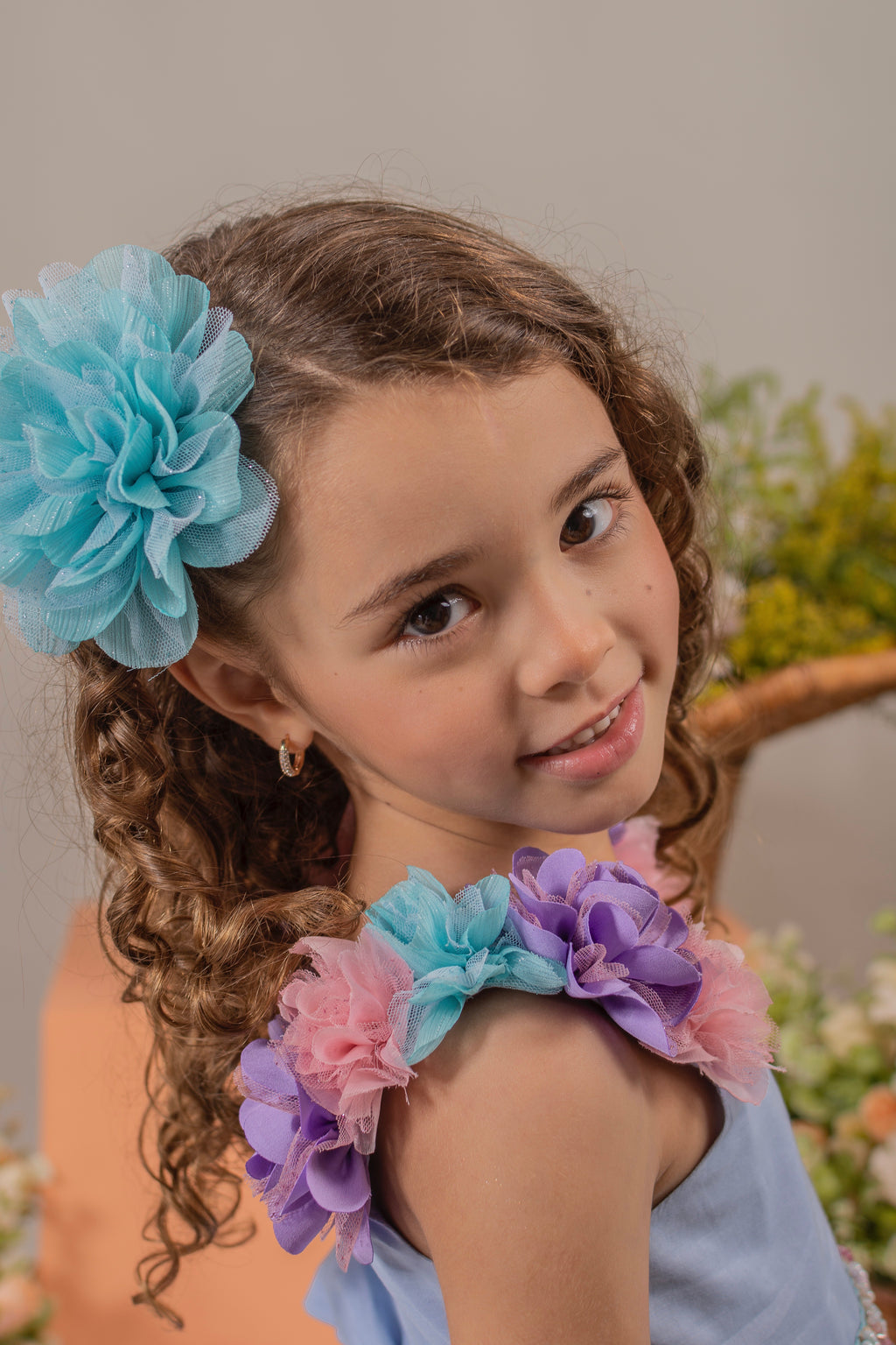 GIRL´BLUE DRESS "BONDAD"