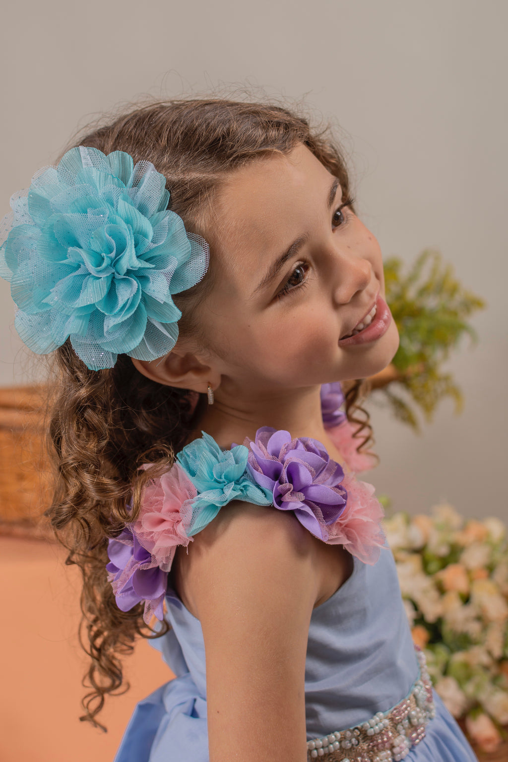 GIRL´BLUE DRESS "BONDAD"