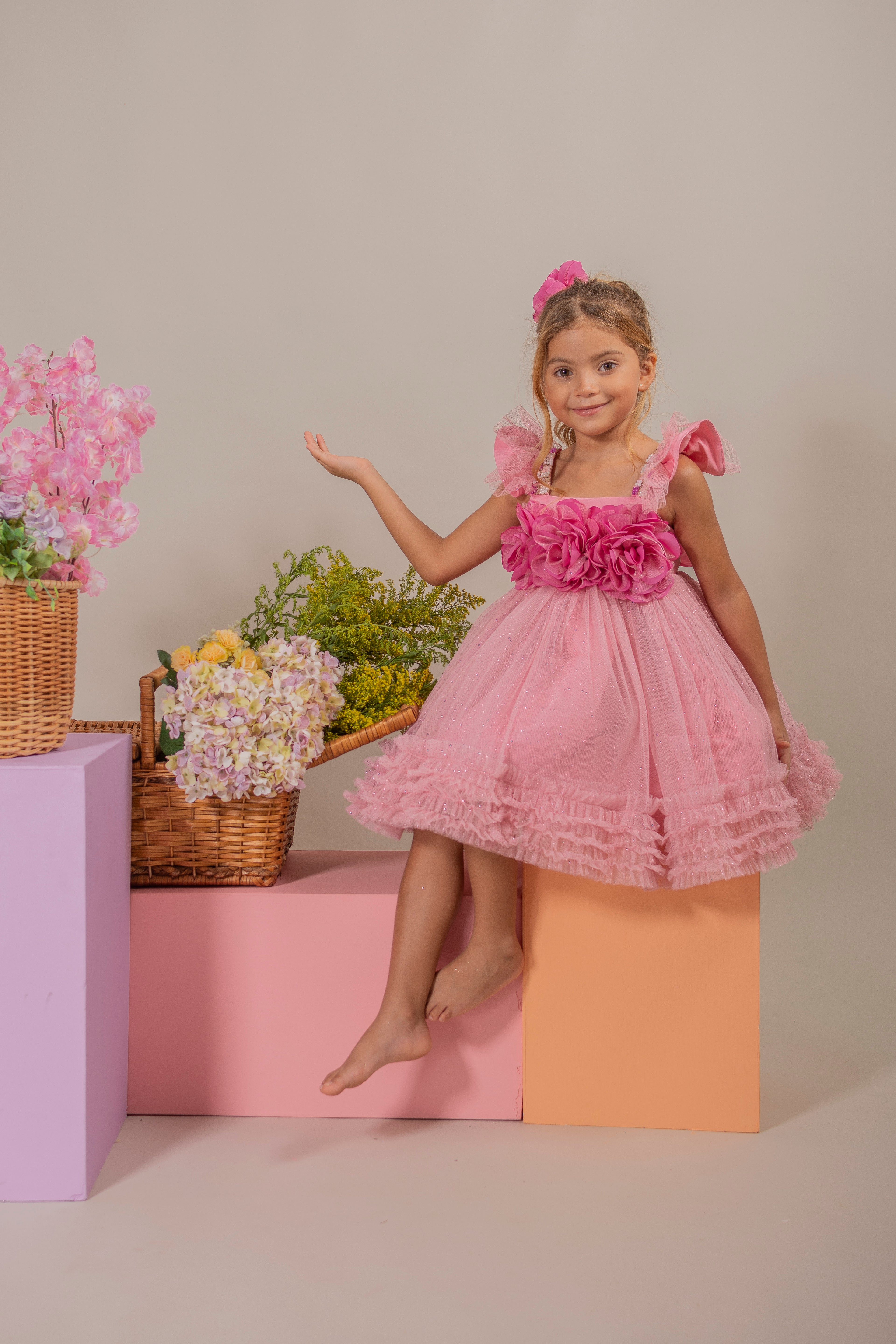 GIRL´ PINK DRESS "SOY CAPAZ"