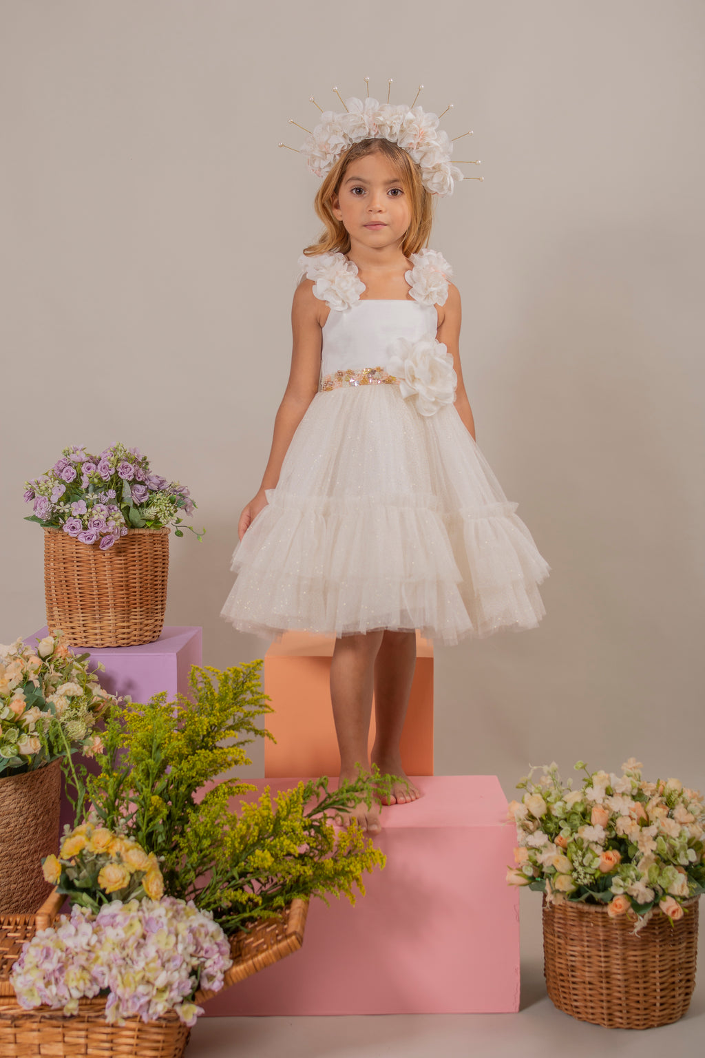 GIRL´CREAM DRESS "SOY VALIOSA"