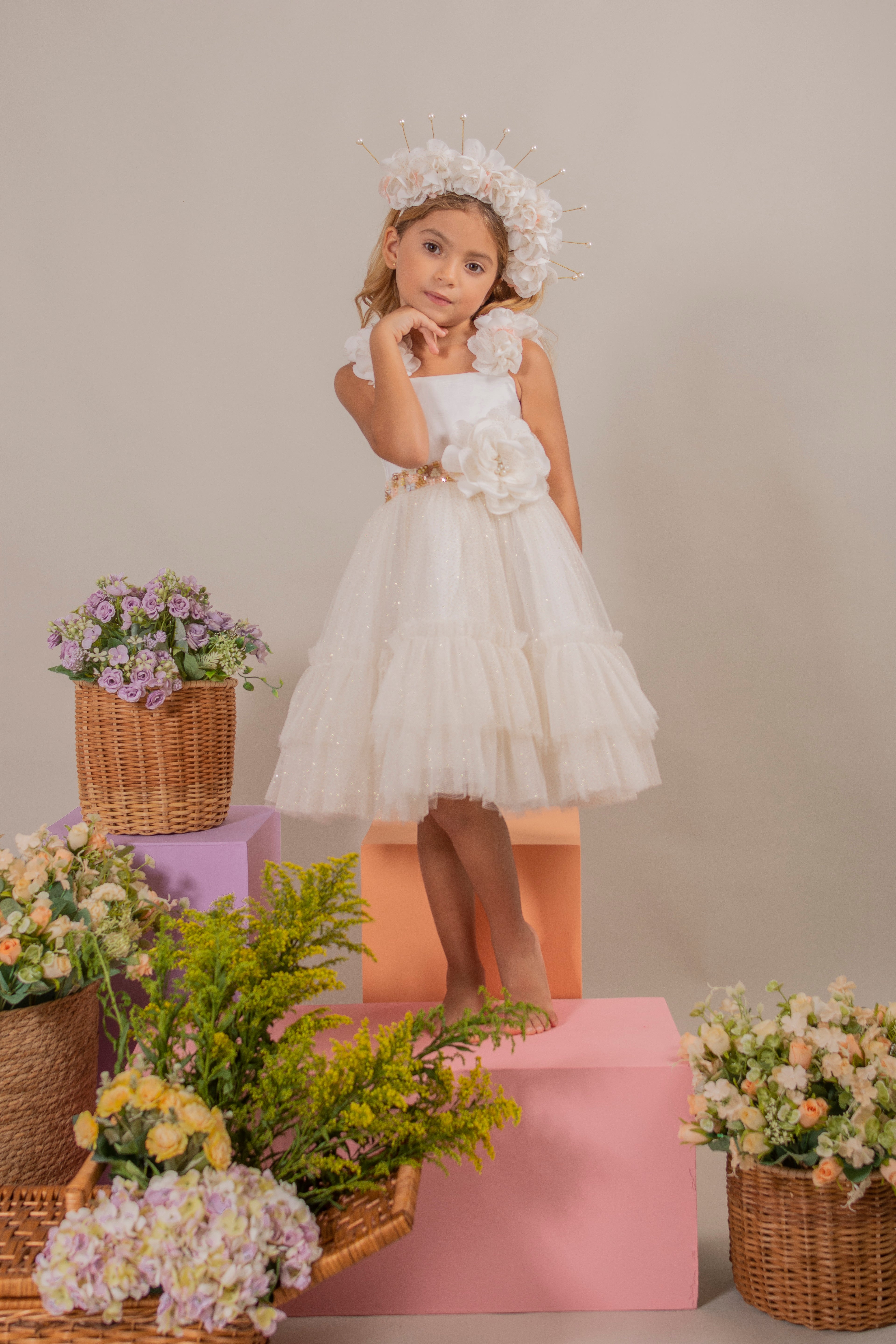 GIRL´CREAM DRESS "SOY VALIOSA"