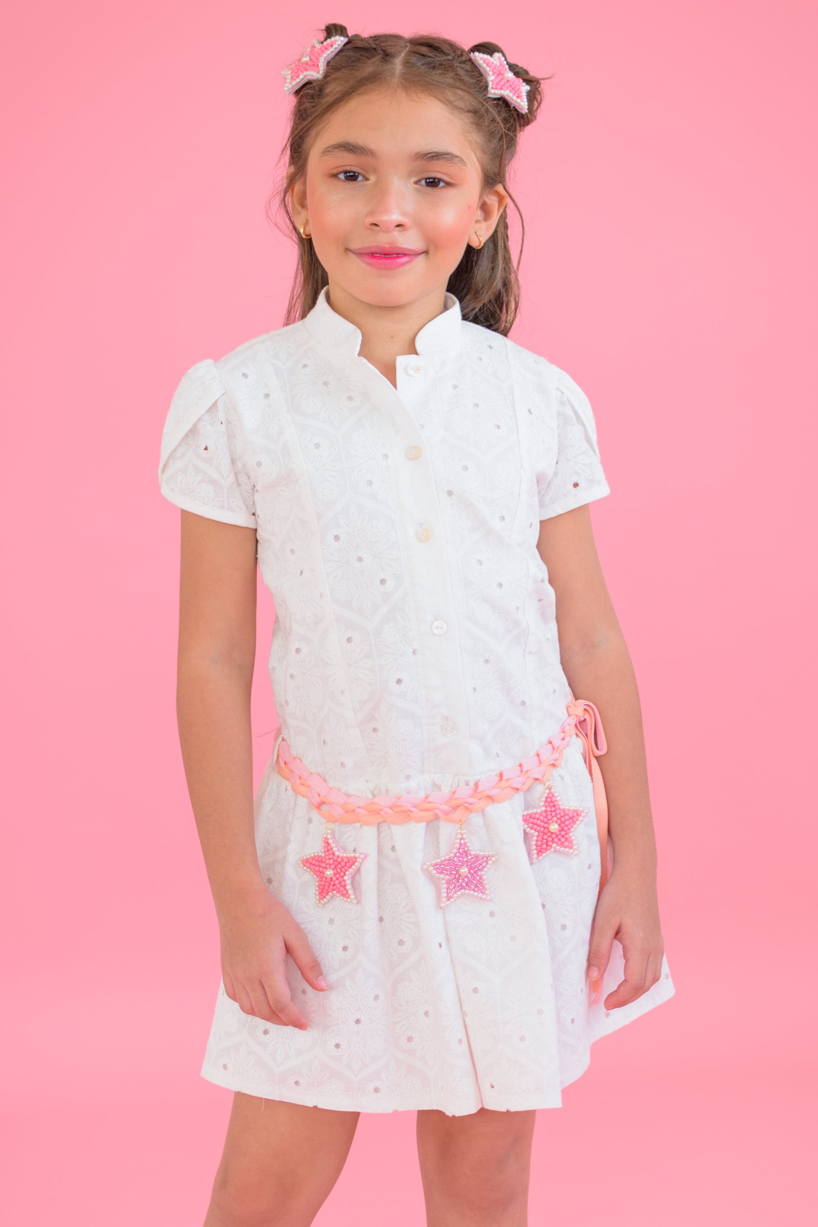 GIRL´ OFF-WHITE DRESS VICTORIA