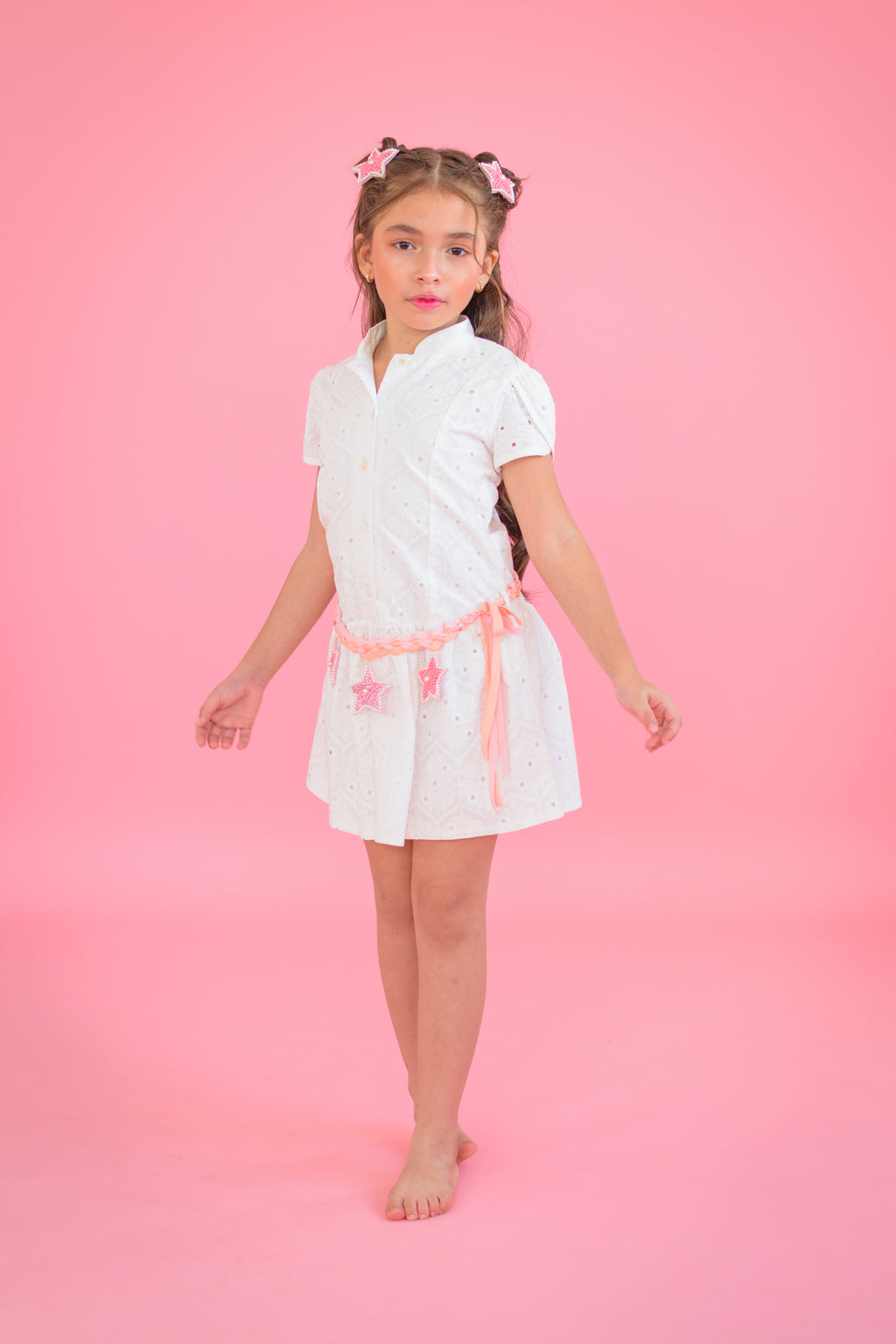 GIRL´ OFF-WHITE DRESS VICTORIA