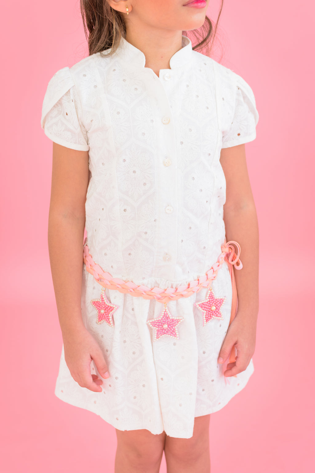GIRL´ OFF-WHITE DRESS VICTORIA