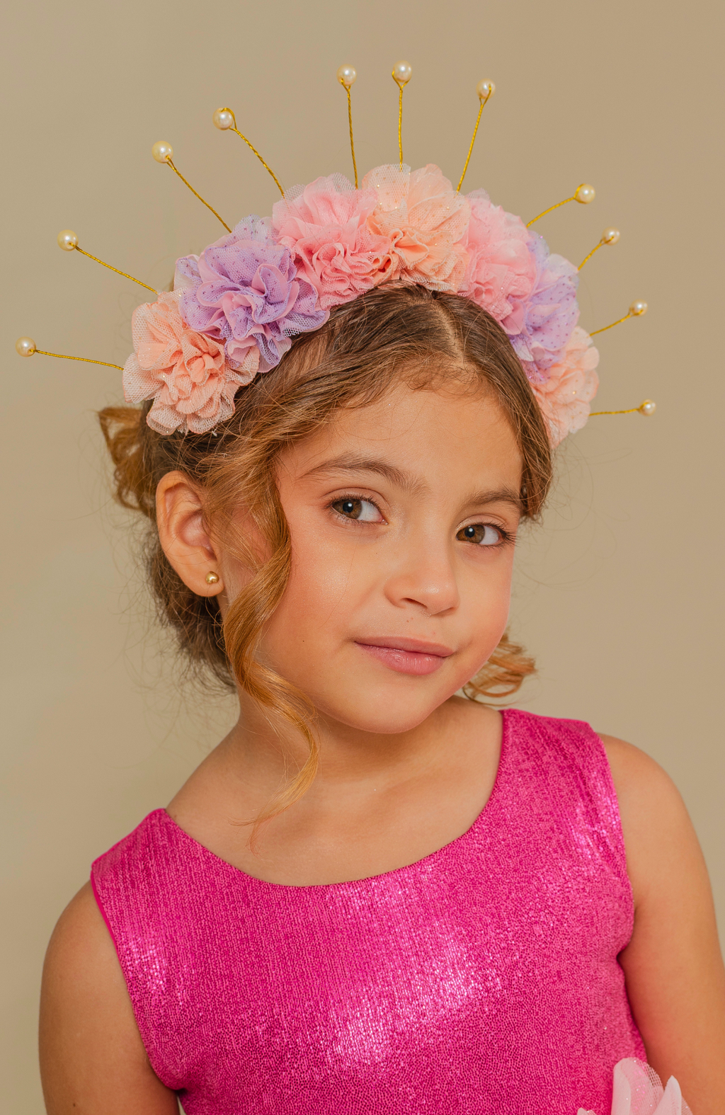 Fuchsia Girls Party Dress Aventura – Luxury Birthday Dress